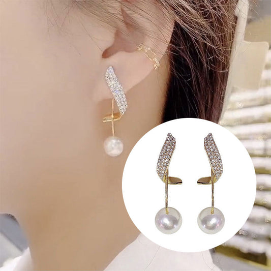 All-match Pearl Earrings