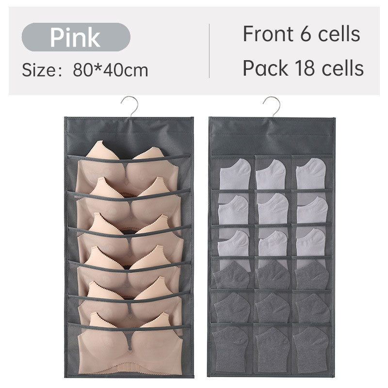 Double-Side Hanging Underwear Organizer