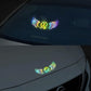 3D Angel Wings Colorful Laser Car Sticker（2PCS）