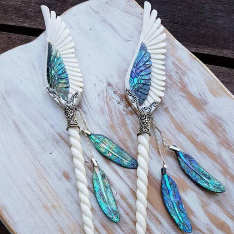 Angels Wing Unicorn Pegasus Hair Stick