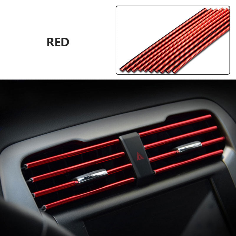 Car Vent Decorative Strip (10PCS)