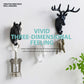 Creative Deer Head Wall Hanging