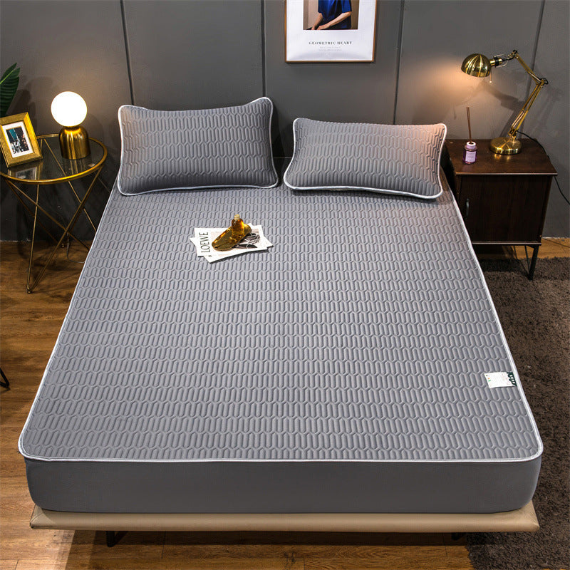 Summer Ice Silk Mat Washable Mattress Protector