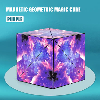 3D Geometric Magnetic Rubik's Cube