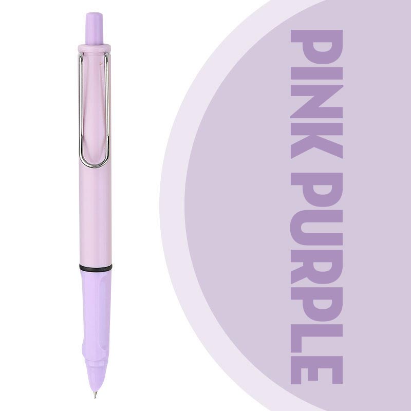 Student Pressing Pen