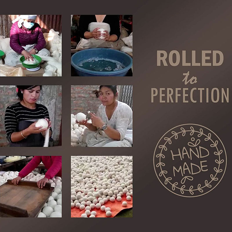 Wool Dryer Balls - Natural Fabric Softener