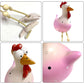 Handmade Big Eyes Fun Chicken Decoration