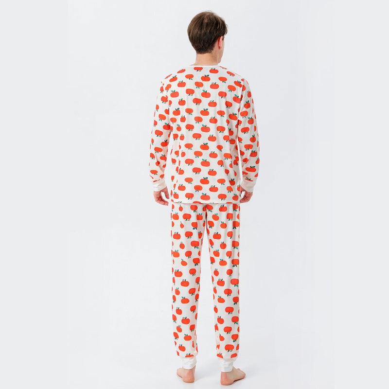 Halloween Pumpkin Full Print Family Pajamas Set