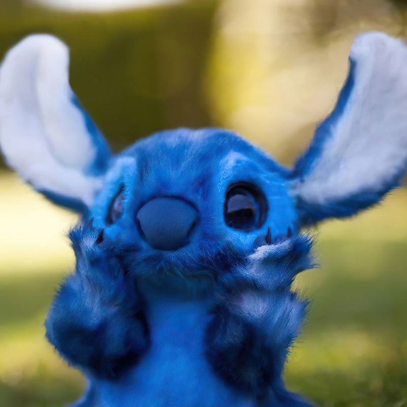 Fantasy Creature Inspired by Stitch Character from "Lilo and Stitch"