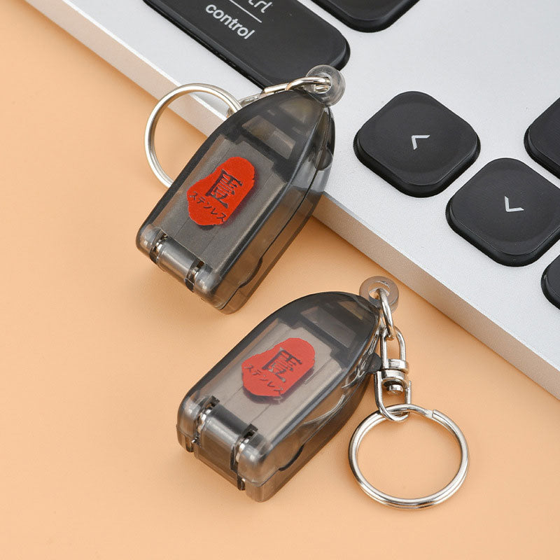 Mini Foldable Nail Cutter with Key Ring