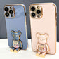 Flow Beads Bear Mobile Phone Case