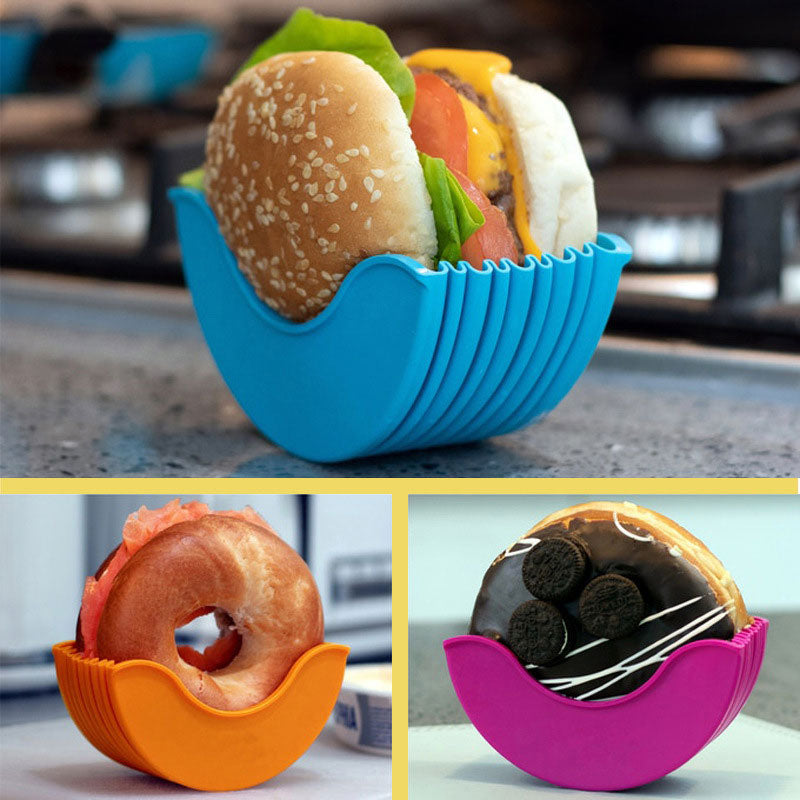 Adjustable Hamburger Buns Burger Holder(2 pcs)