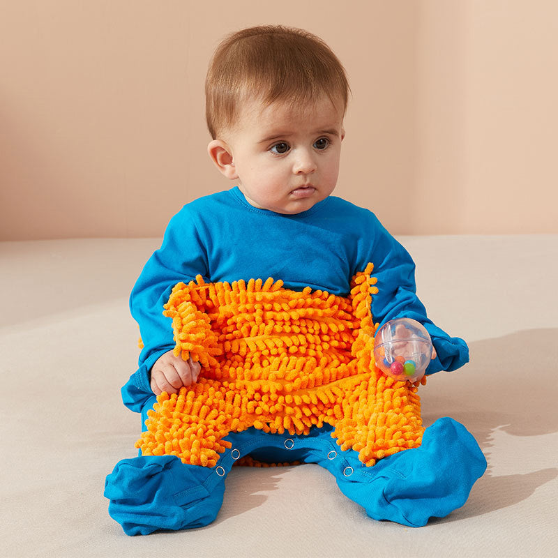 Baby Mop - The Onesie That Cleans Your Floors.