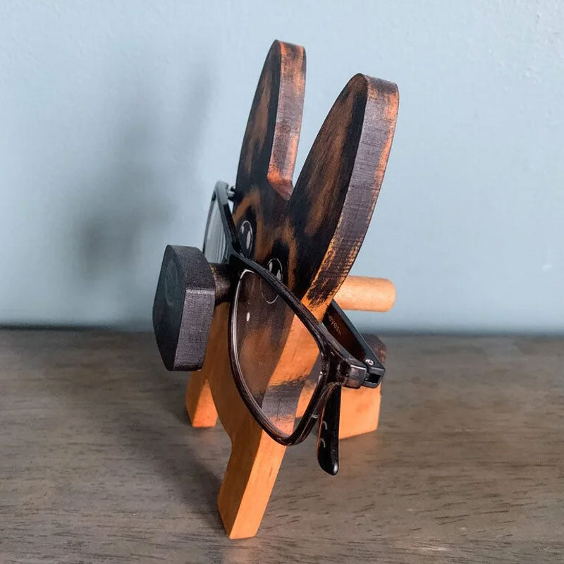 German Shepherd Glasses Stand