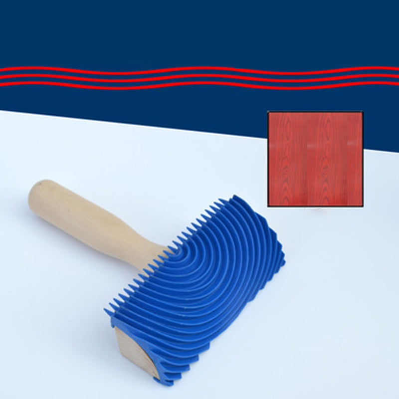 Wood Graining Paint Roller with Handle