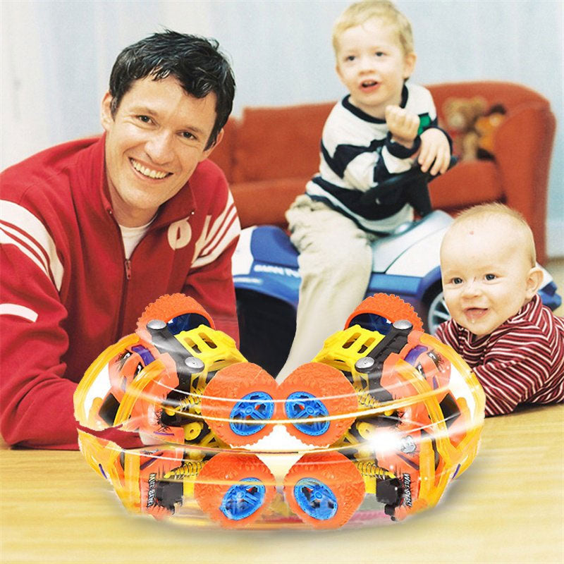 Kid's Four-wheel Drive Stunt Toy Car