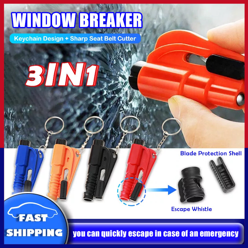 Seat Belt Cutter (Car Window Breaker)
