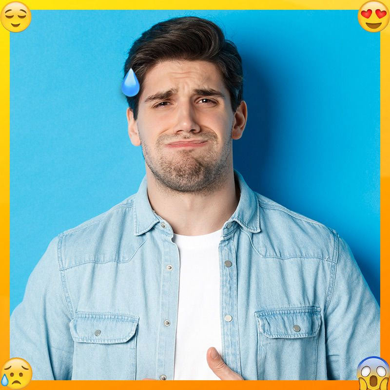 EMOJI PACK SWEATING HAIRPIN