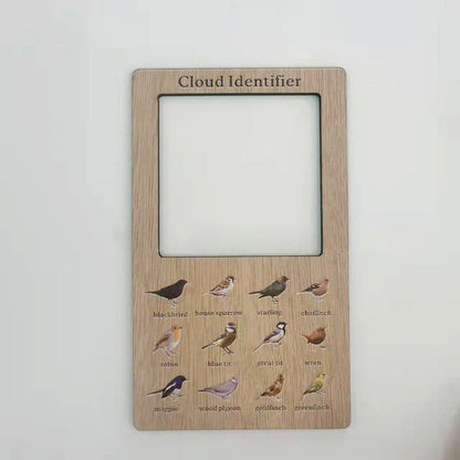Wooden Cloud Identifier