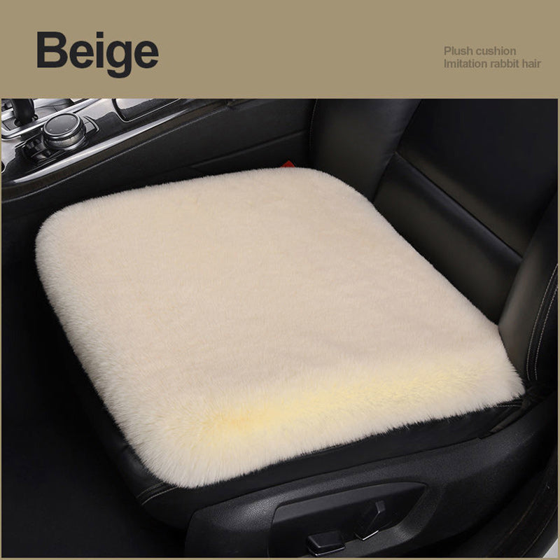 Fur Car Seat Cushion
