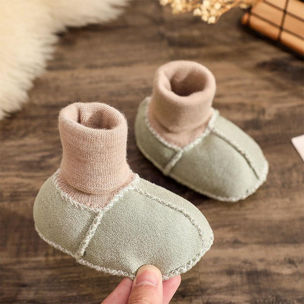 🌈Multiple Colors - 👶Warm Fur Baby Sock Shoes