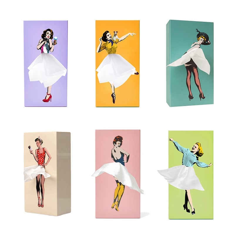🔥LAST DAY 48% OFF🎁 - Flying Skirt Tissue Box