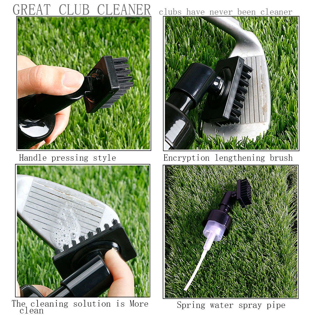 (Almost Sold Out) Golf Club Groove Brush