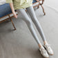 Ice Silk Stretch Skinny High-Waisted Nine-Point Leggings