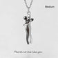 Men And Woman Embrace Clavicle Chain Necklace