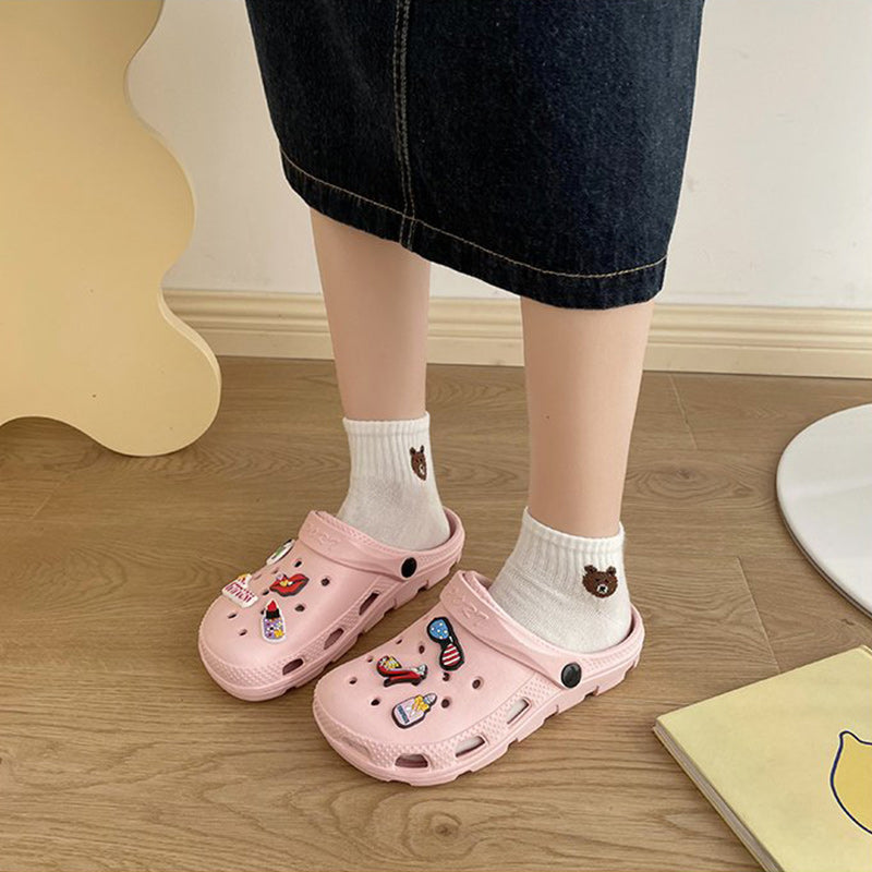 Fashion Comfortable Slip On Slides Shoes