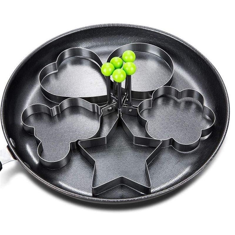 Kreativ omelettform i rustfritt stål/Creative Stainless Steel Omelette Mold