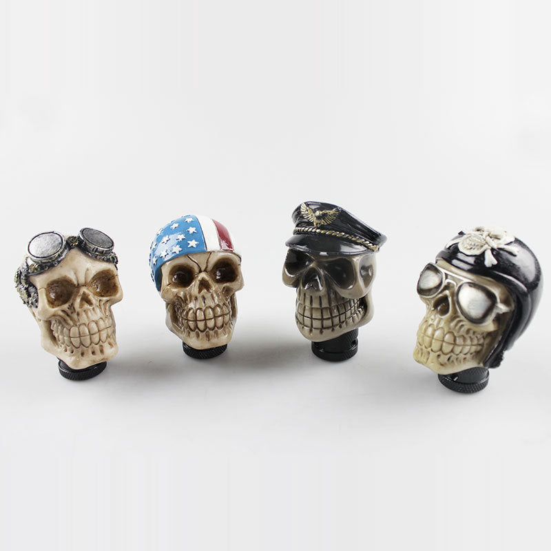 Universal Car Gear Shift Knobs Skull Head