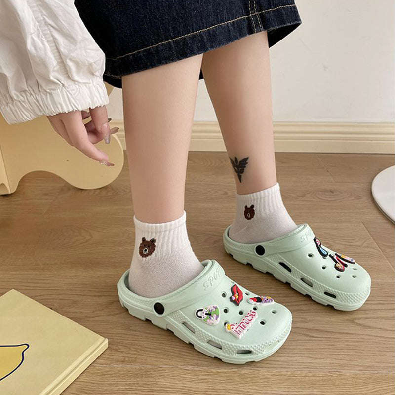 Fashion Comfortable Slip On Slides Shoes