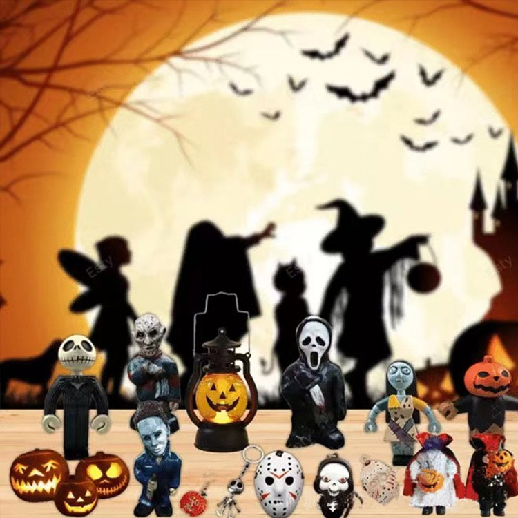 Halloween Doll Advent Calendar 2022 - Contains 24 Gifts