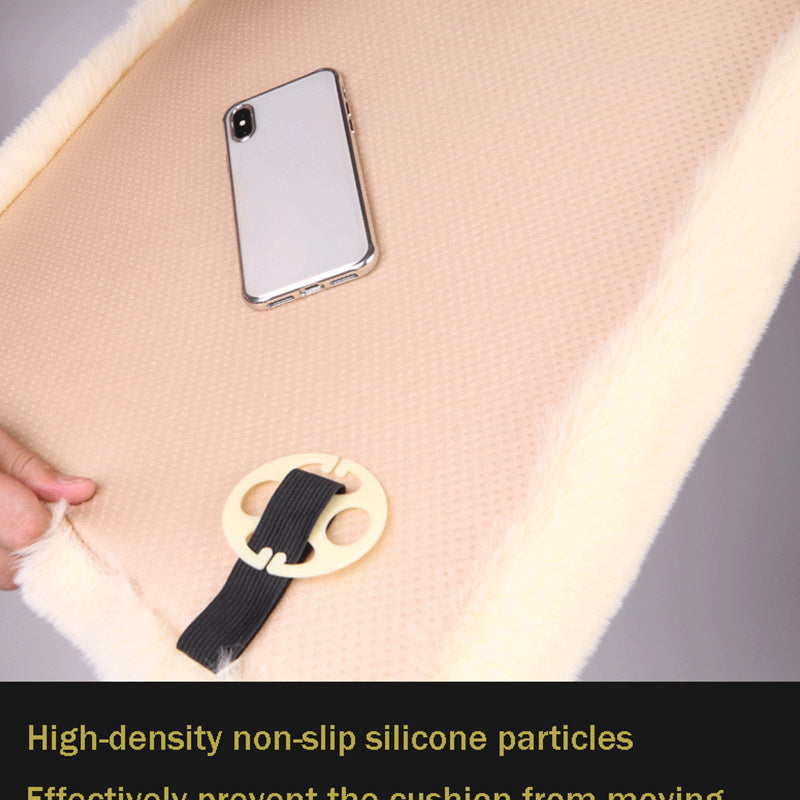 Fur Car Seat Cushion