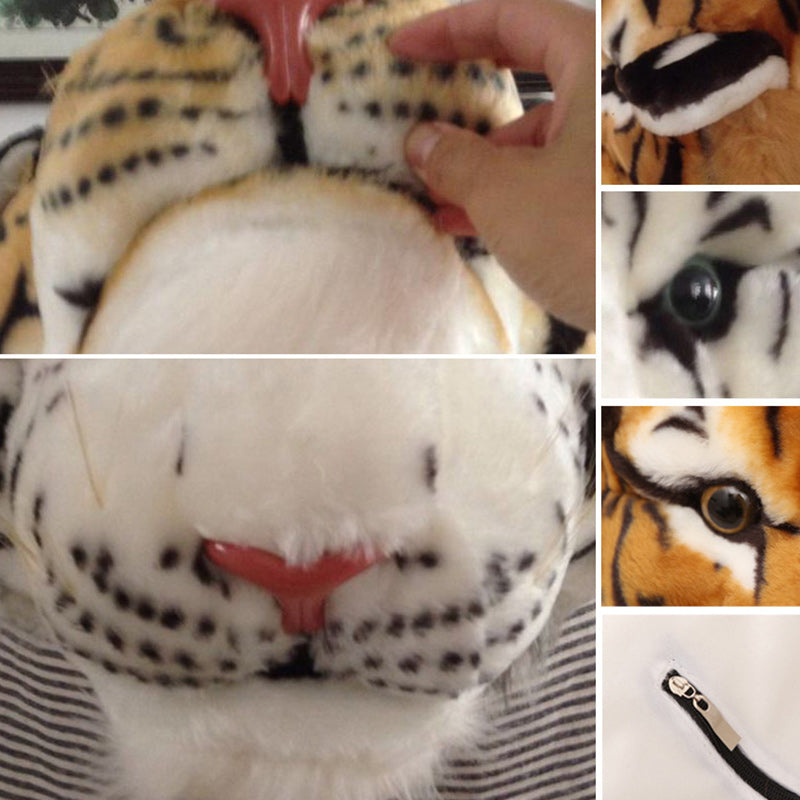 Fashion Lion & Tiger Head Backpack Multifunc Outdoor Bags