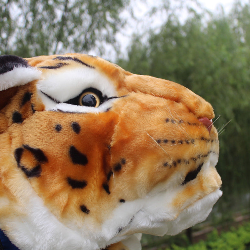 Fashion Lion & Tiger Head Backpack Multifunc Outdoor Bags