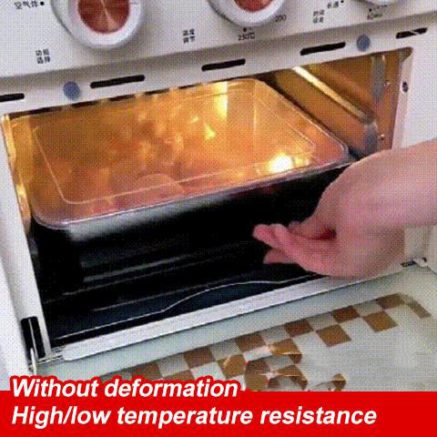 Stainless Steel Square Plate(With Plastic Lid)