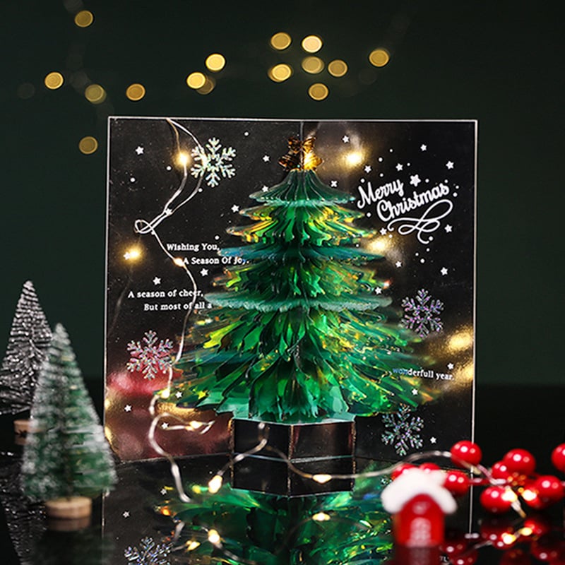 🎁Big Sale 49% Off🔥Christmas Tree 3D Pop-Up Card