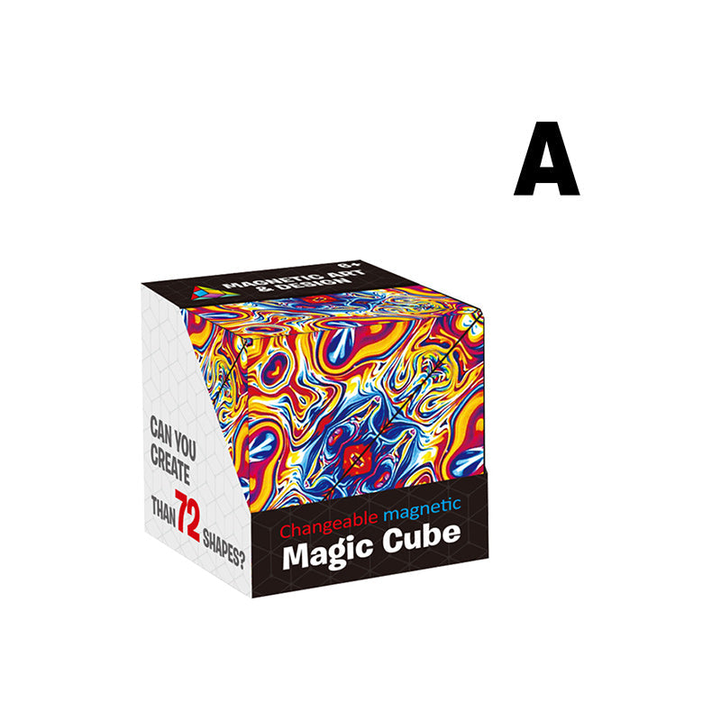 Replaceable Magnetic Cube
