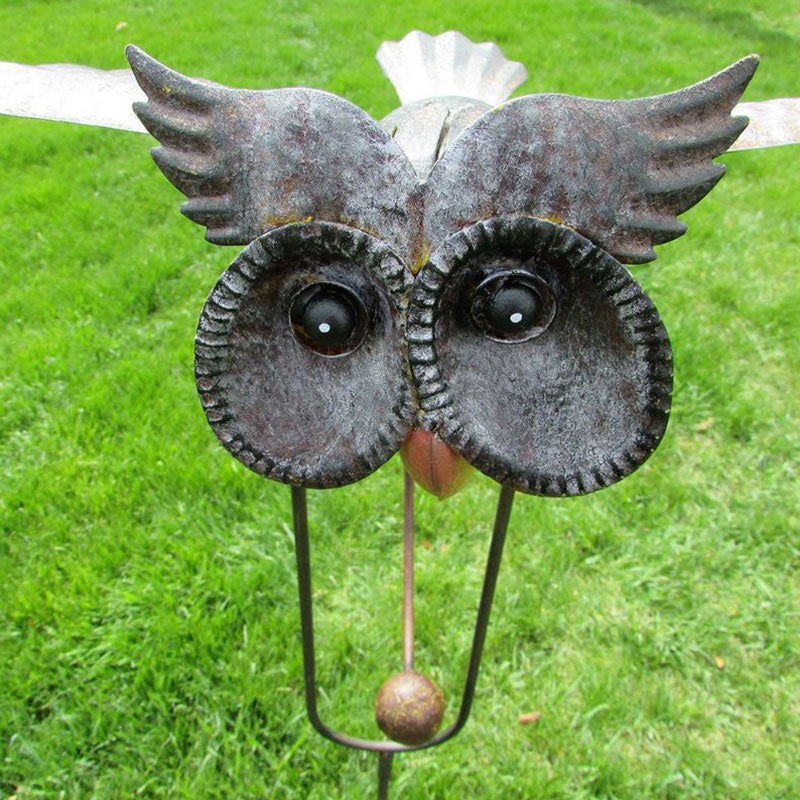 Life-Like-Garden Art-Owl Garden Patio Decoration