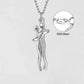 Men And Woman Embrace Clavicle Chain Necklace