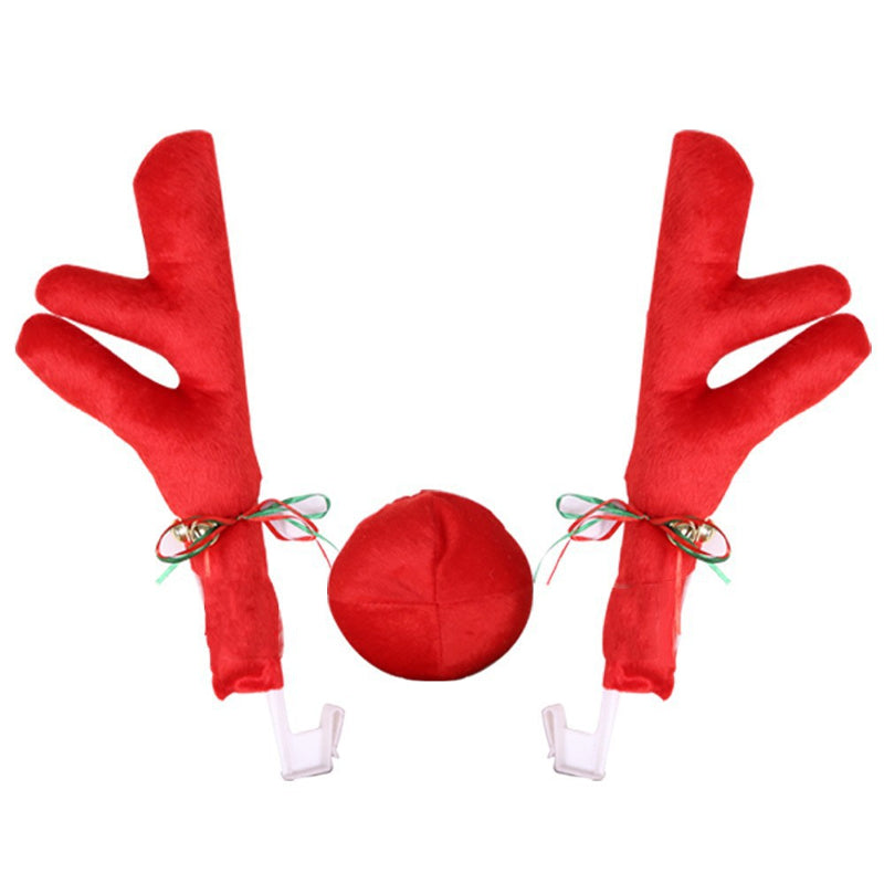 Car Decoration Christmas Antlers