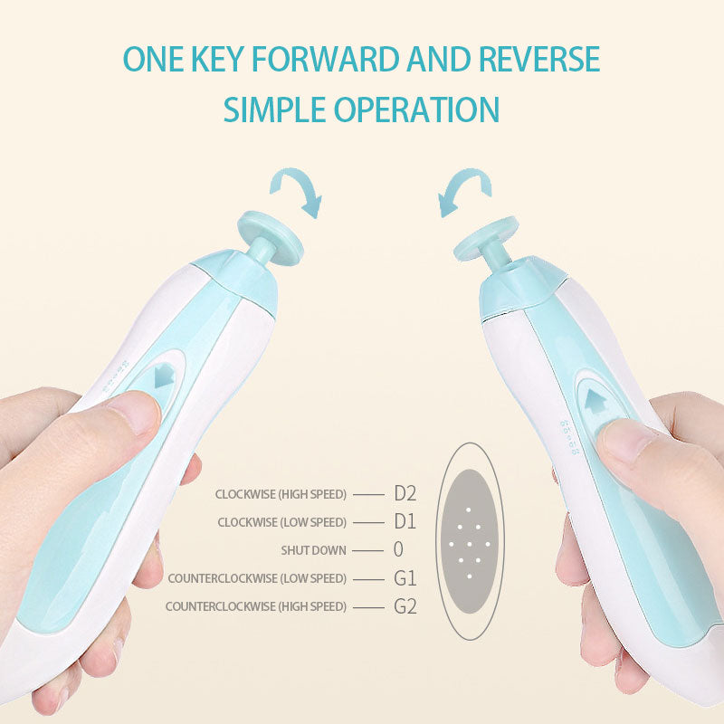 Premium LED Baby Nail Trimmer Set