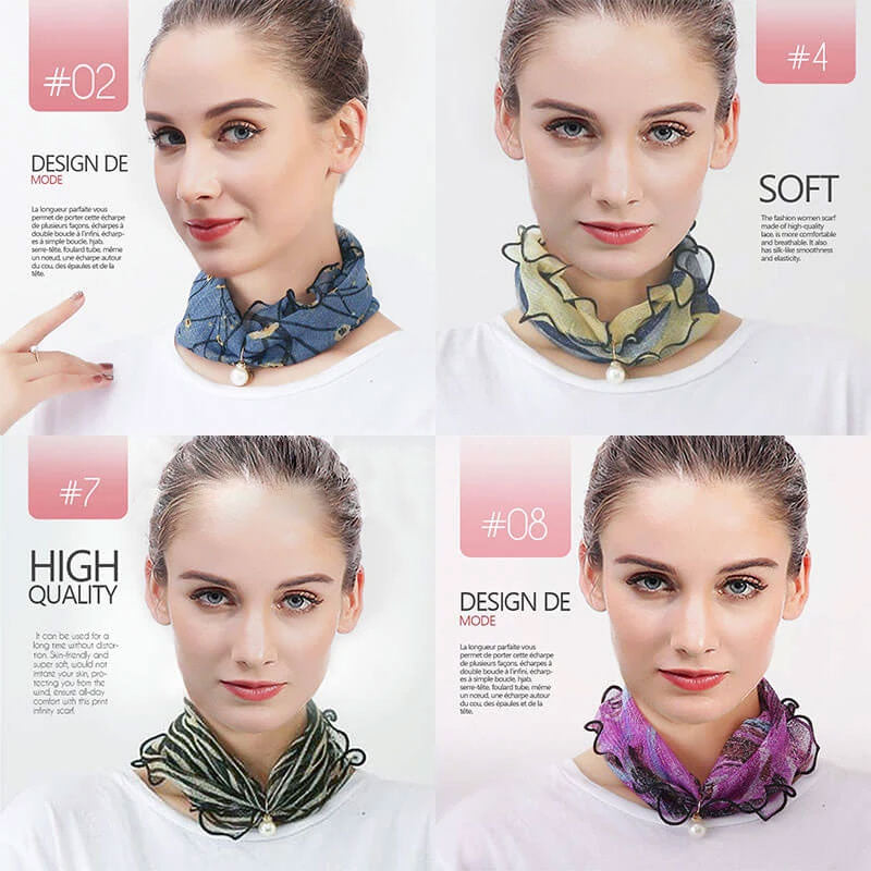 Pearl Lace Variety Scarf