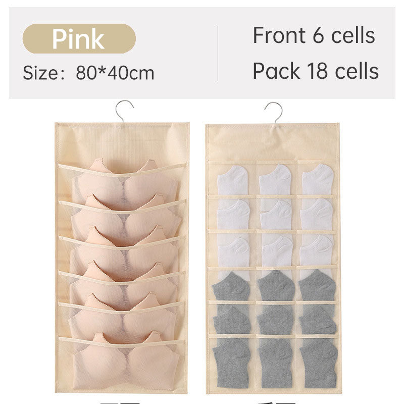 Double-Side Hanging Underwear Organizer