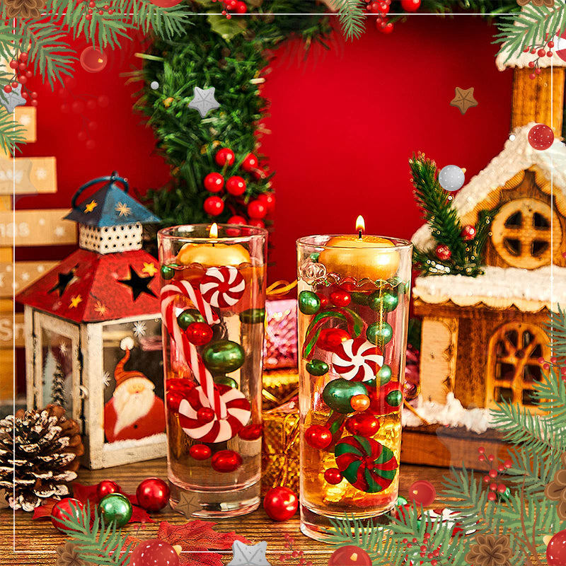 Christmas Vase Filler Pearl Set