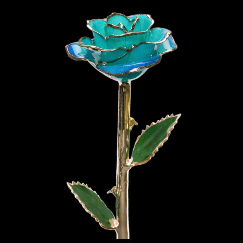 24k Gold Plated Roses❤️- Cerulean