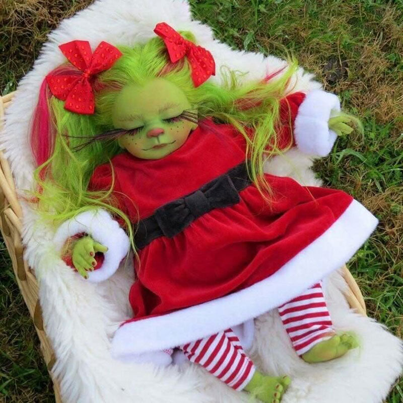 Halloween Grinch Baby Doll Toy