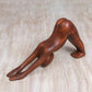 Yoga Pose Wood Carving Wood Sculpture Gifts